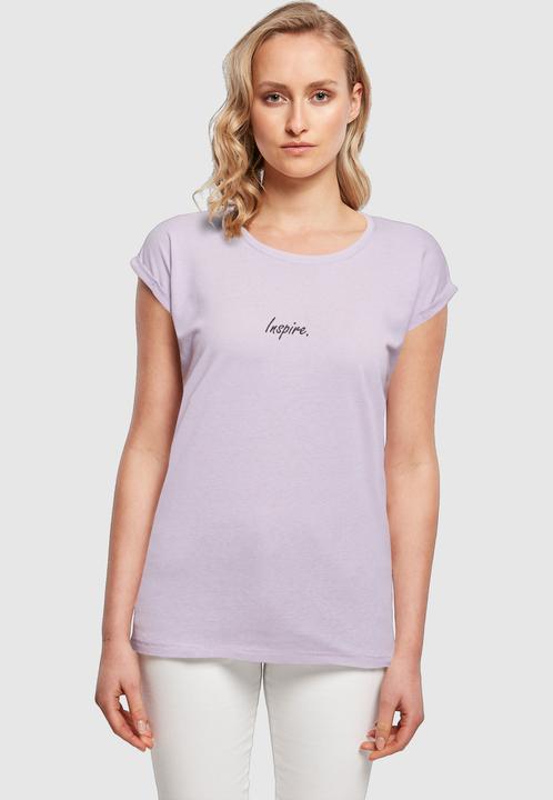 Produktbild Merchcode Ladies Inspire Extended Shoulder Tee - 113647 (M)