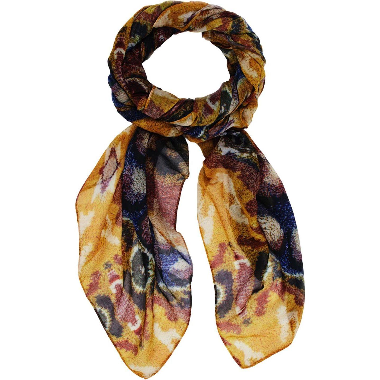 Desigual, Damen, Schal, Tapestry Rectangle Foulard, Mehrfarbig