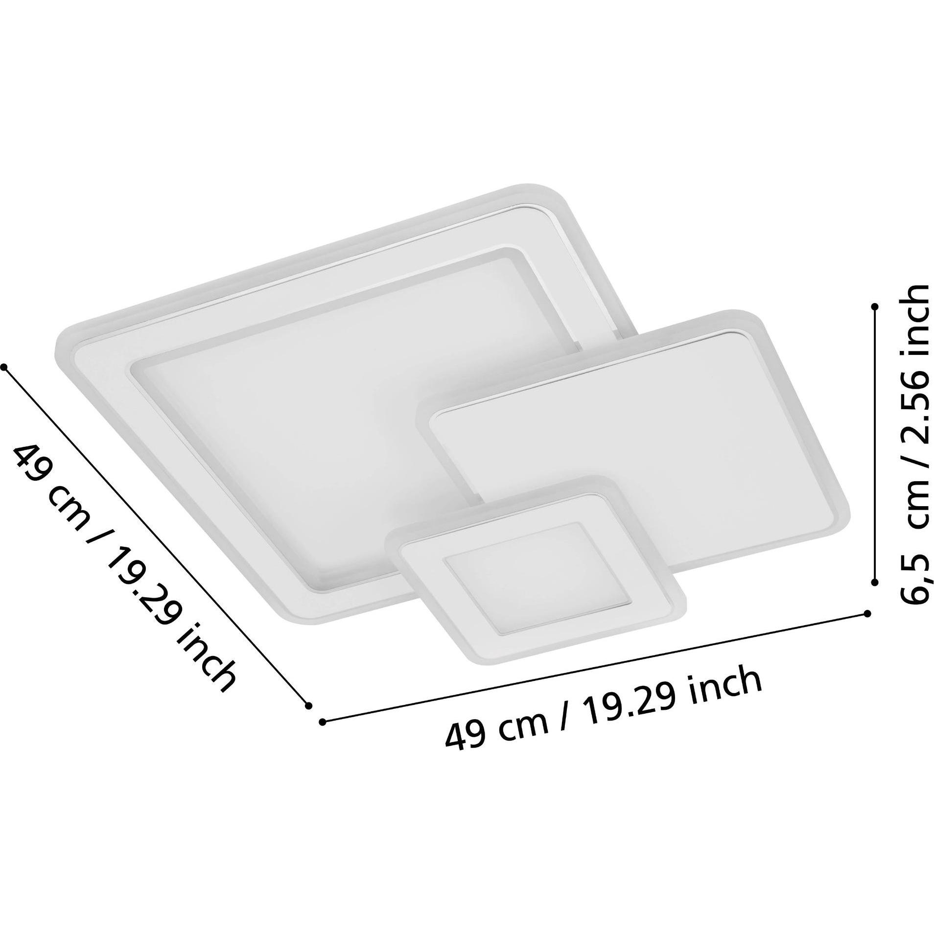 Thumbnail - EGLO, Wandleuchte + Deckenleuchte, LED-Deckenleuchte (1750 lm)