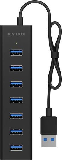 Produktbild Icy Box IB-HUB1700-U3 (USB-A, 7 Ports)