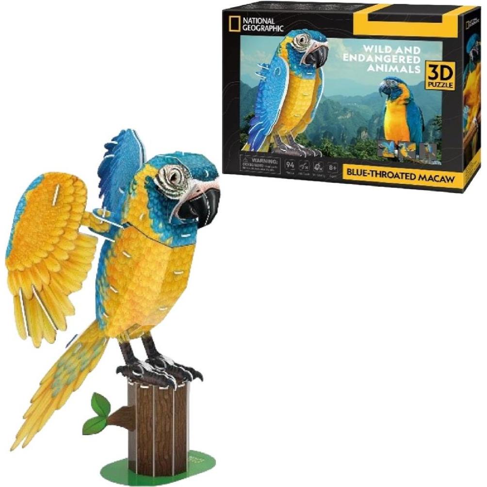 Cubicfun Cubic Fun 3d Puzzel NG Macaw (94 Teile)