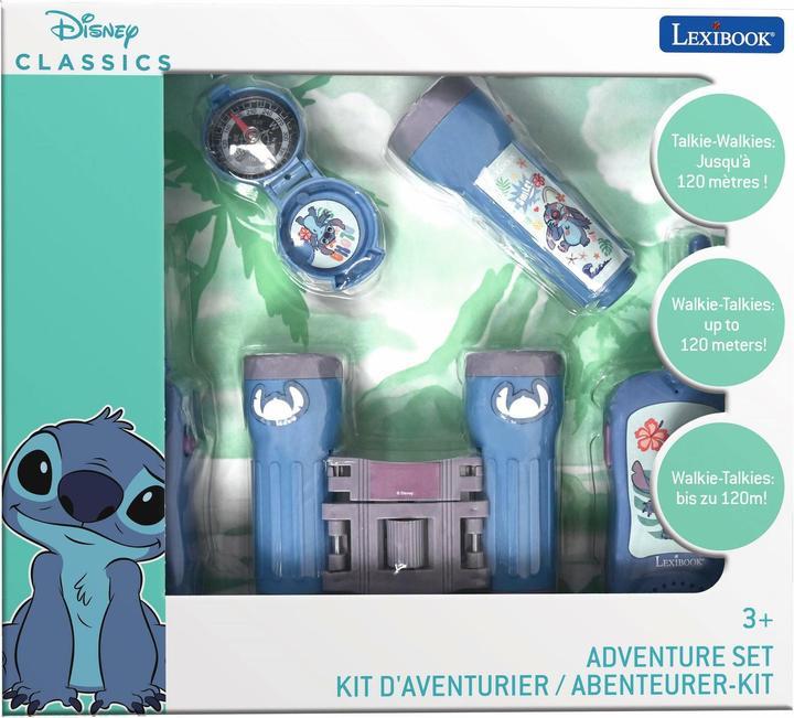 Produktbild Lexibook Abenteurer-Set mit Stitch-Walkie-Talkies (0.12 km)