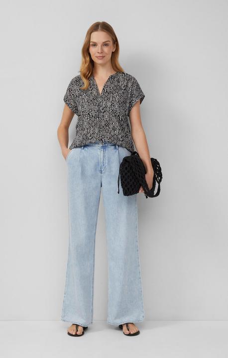 Immagine prodotto s.Oliver Bluse Leichte Baumwoll-Bluse mit All-over-Print (34)