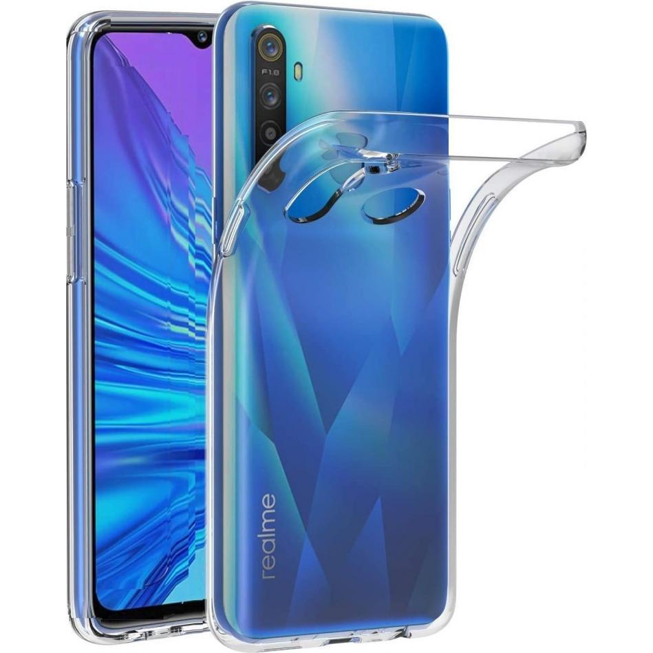 Screenguard Realme 5 Flexible TPU Clear Case (Realme 5), Smartphone Hülle, Transparent