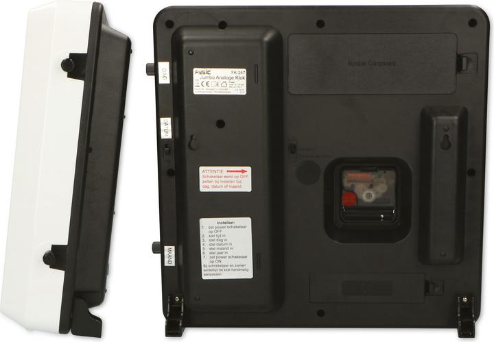 Immagine prodotto Fysic Orologio da parete/da tavolo FK-247DE in lingua tedesca, analogico