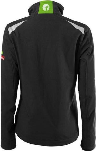 Produktbild Fortis Softshelljacke 24 Damen schwarzlime, Gr. 2XL (XXL)