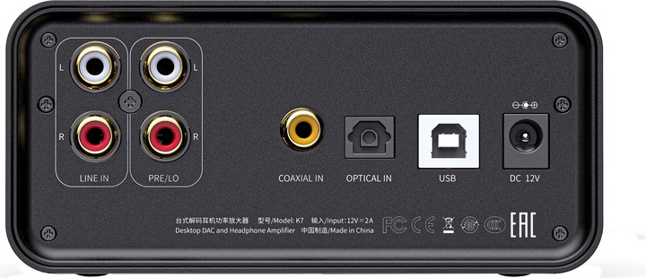 Immagine prodotto FiiO K7 (interruttore di guadagno, USB-DAC)