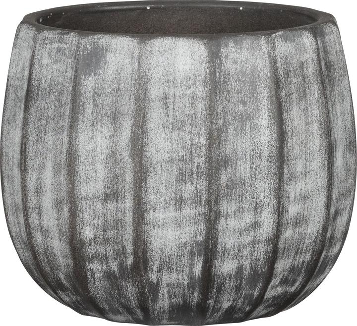 Produktbild Scheurich Blumentopf Runa 2.1 l, Grau (14 x 11 cm)