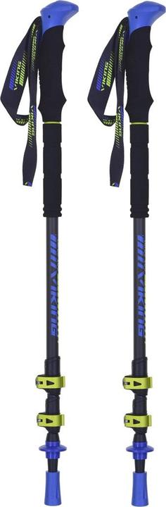 Produktbild Vikingsports Carbo-Lite Carbon Trekkingstöcke faltbar Wanderstöcke Carbon Teleskopstöcke wandern Wanderstö