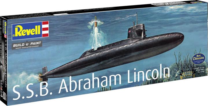 Produktbild Revell S.S.B. Abraham Lincoln with Interior
