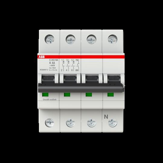 Actual product image ABB S203-K4NA Automatic circuit breaker K-Char., 6 2CDS253103R0337