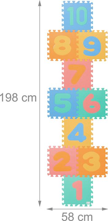 Immagine prodotto Relaxdays 14 x Tappetino per puzzle (30 x 30 x 1 cm)