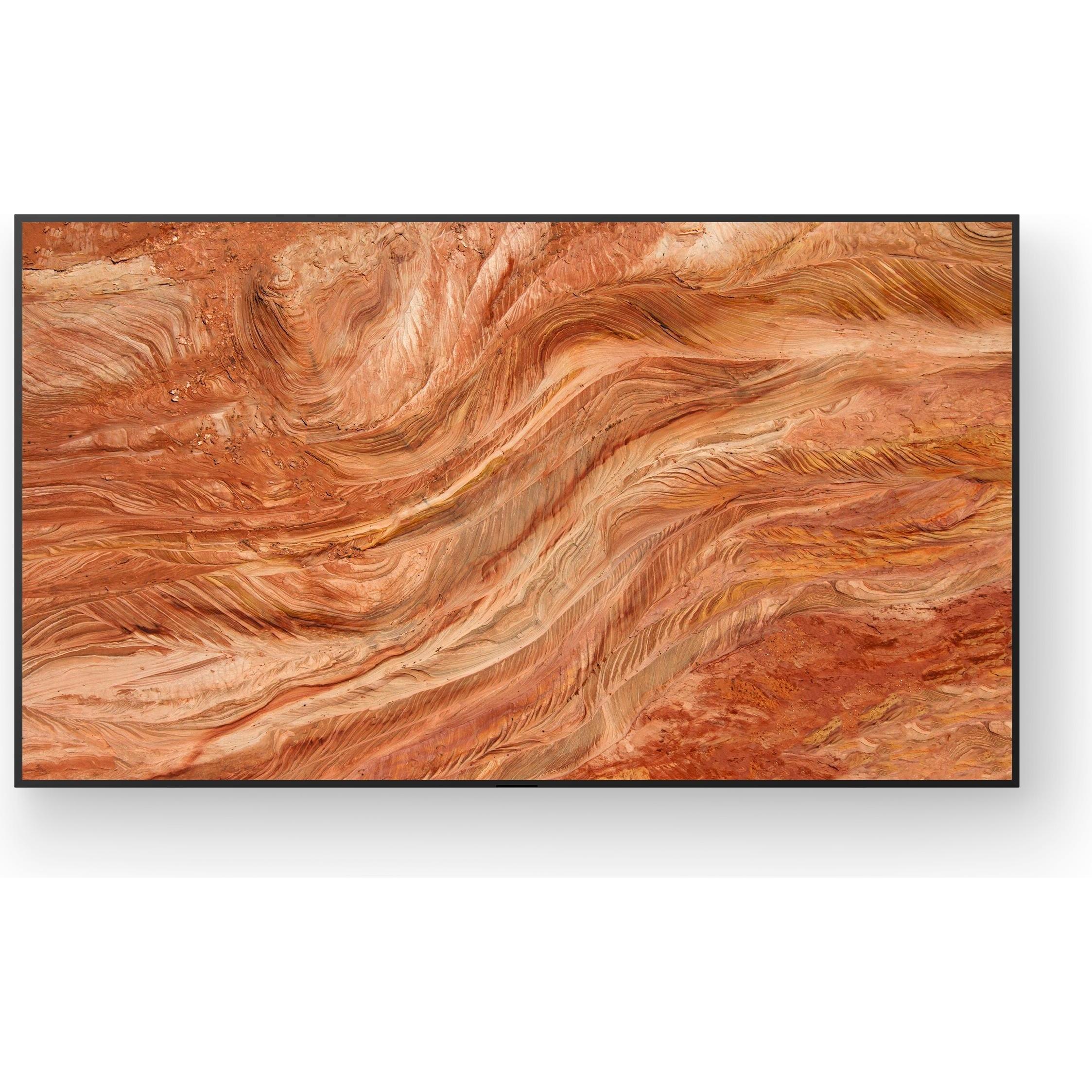 Sony 98" Pro LCD 440nit w/5yr PS (3840 x 2160 Pixel, 98"), Digital Signage, Schwarz