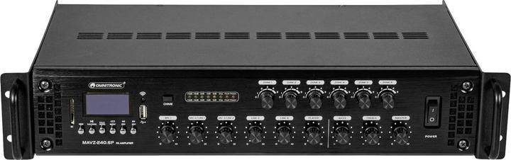 Productafbeelding Omnitronic MAVZ-240.6P ELA mengversterker