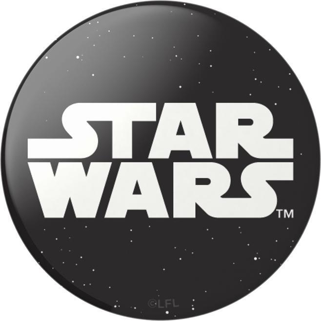 Immagine prodotto PopSockets Star Wars, Grip, Nero, Qualsiasi cosa con custodia in plastica rigida liscia, 38,8 mm, 7,7 mm, 24,3