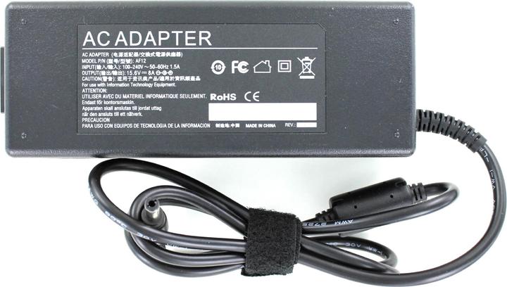 Produktbild AGI 37893 - Notebook - Indoor - 100 - 240 V - 125 W - 15.6 V - Schwarz (125 W)