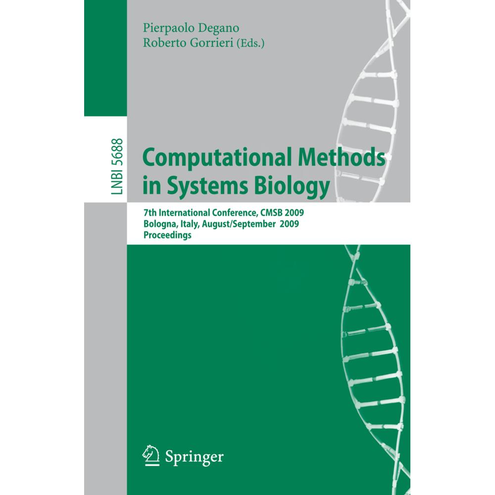 Computational Methods in Systems Biology, Fachbücher