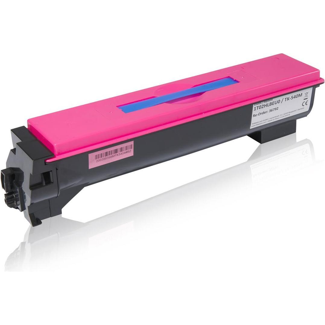 Inkadoo, Toner, Toner kompatibel zu Kyocera/Mita 1T02HLBEU0 / TK-540M Toner, magenta Magenta (M)
