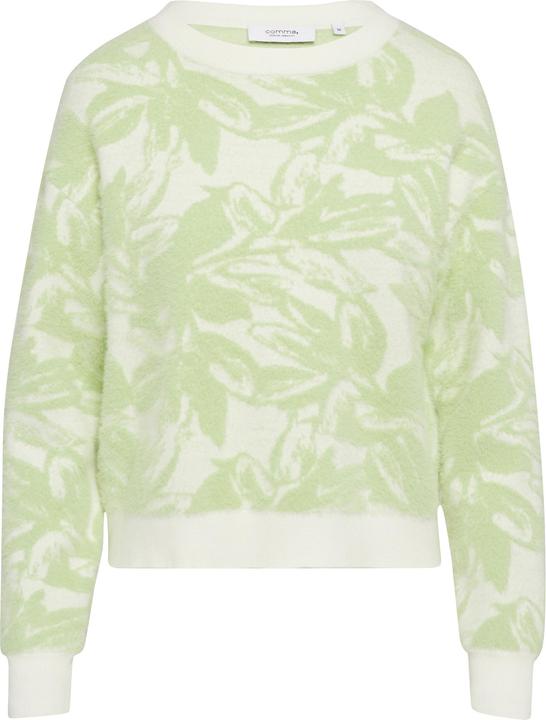 Produktbild Comma Strickpullover Flauschiger Jacquard-Strickpullover (38)