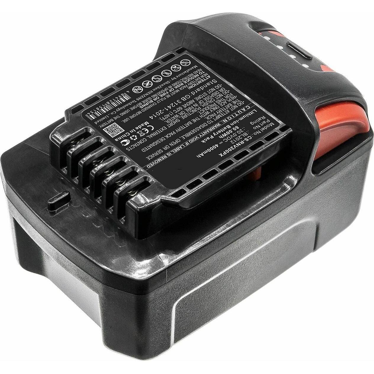 CoreParts, Werkzeugakku + Ladegerät, Battery for Power Tools (20 V)
