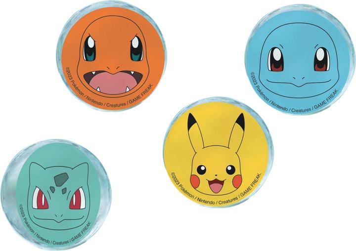 Actual product image Amscan Flummi Pokemon (4 pcs.)