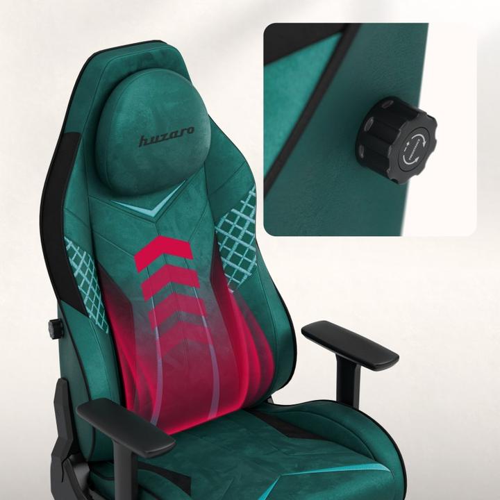 Produktbild Huzaro Fotel gamingowy zamszowy Force 8.3 Green