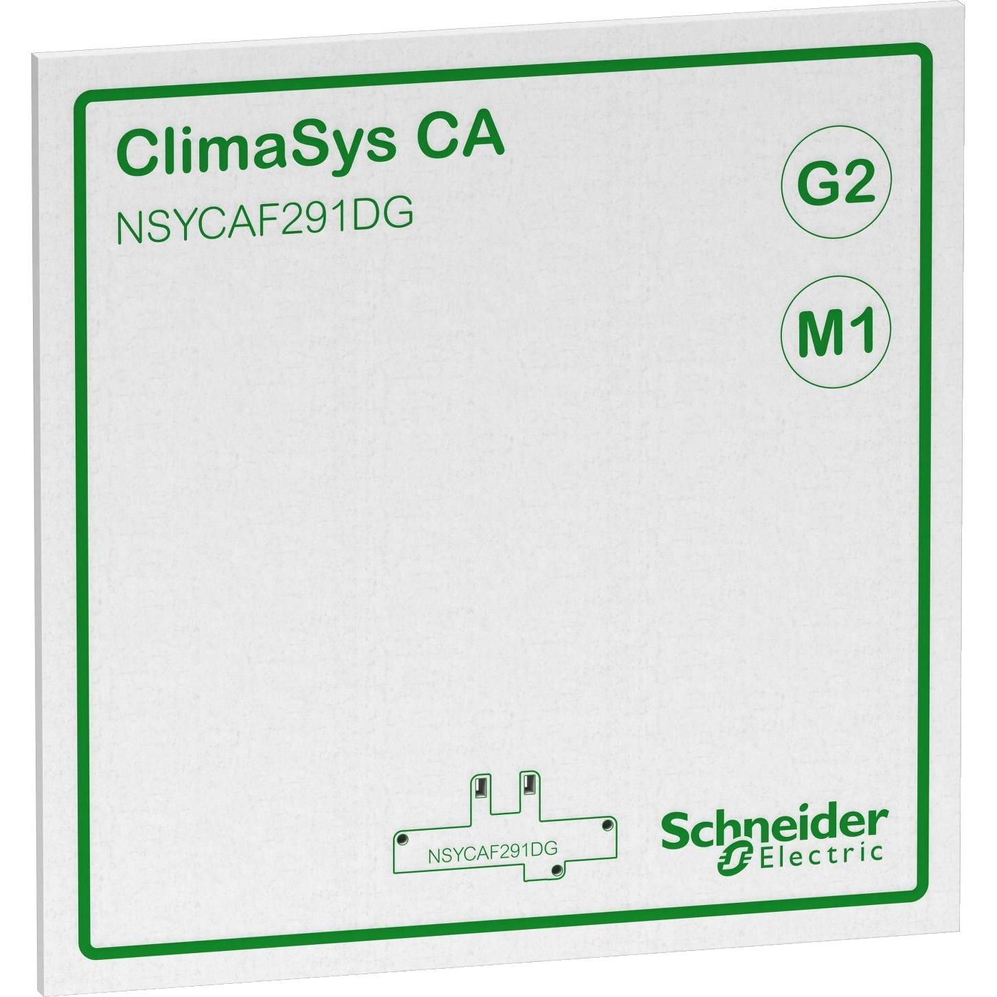Schneider Electric ClimaSys Smart Ventilation-SmartFilter G3 291x291mm NSYCAF291G3DG, Serverschrank Zubehör, Weiss