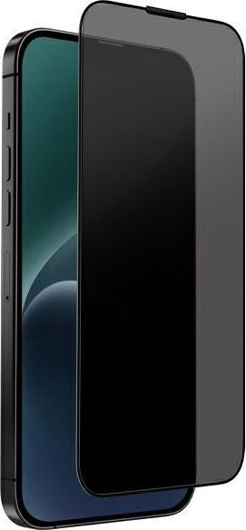 Actual product image Uniq Optix Privacy iPhone 15 Pro Max 6.7" prywatyzujące szkło hartowane z aplikatorem (1 Piece, Apple iPhone 15 Pro Max)
