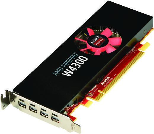 Image du produit AMD FIREPRO W4300 4GB GDDR5 (4 Go)