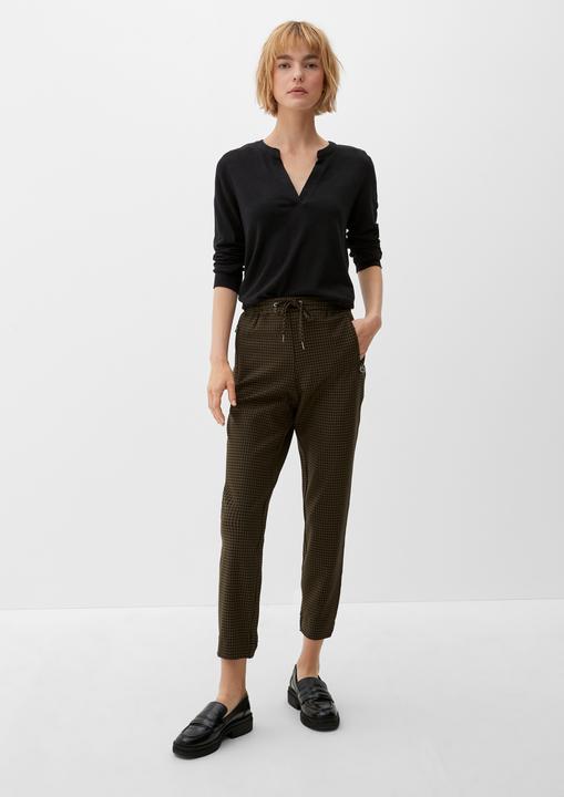 Immagine prodotto s.Oliver Hose Jogg Pants mit Karomuster (46)