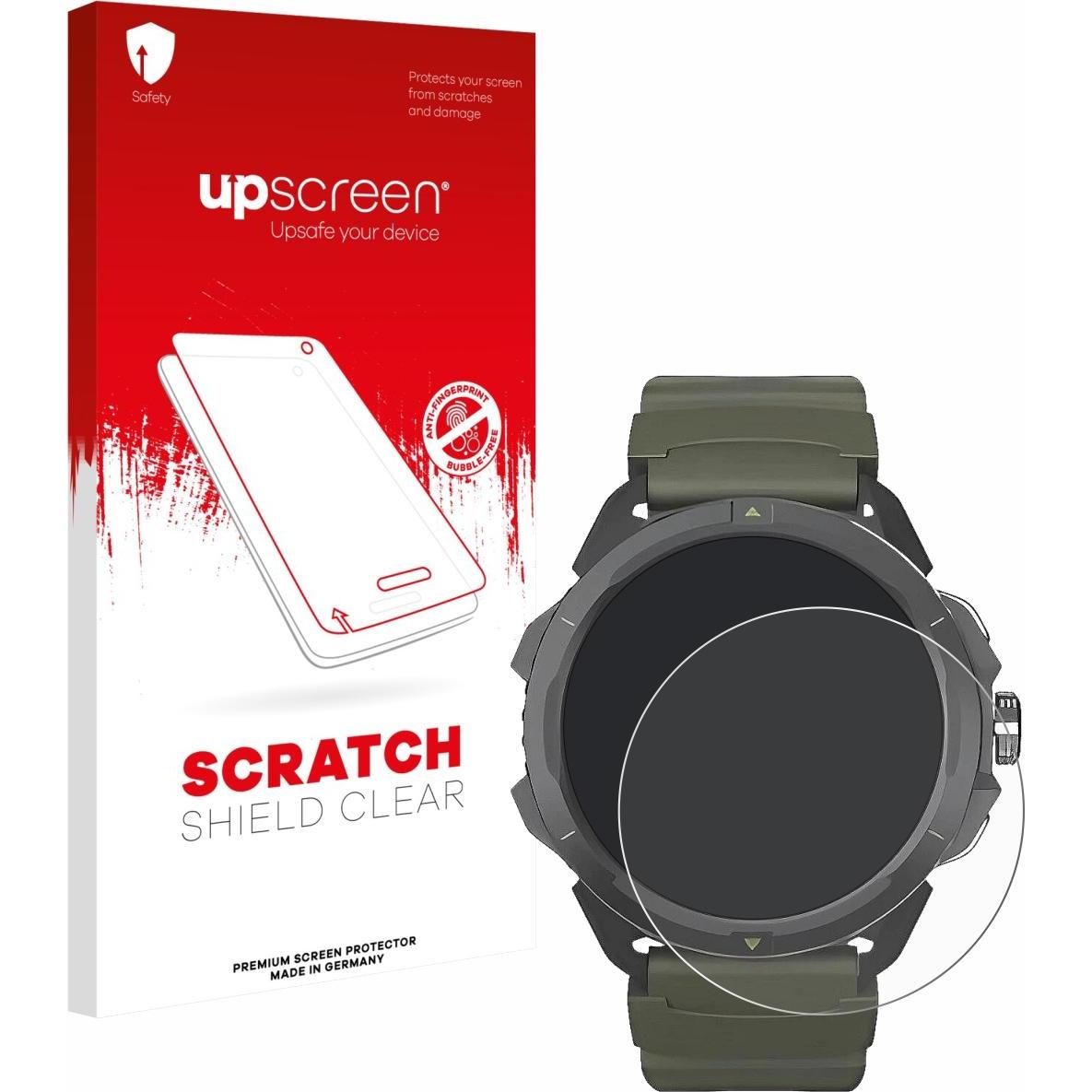 upscreen Schutzfolie Displayschutz Displayschutzfolie Folie Klar Transparent, Smartwatch Schutzfolie, Transparent