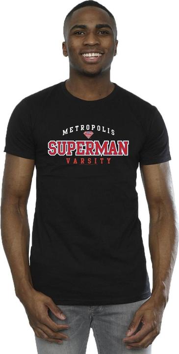 Immagine prodotto Superman Metropolis Varsity Maglietta Uomo (3XL)