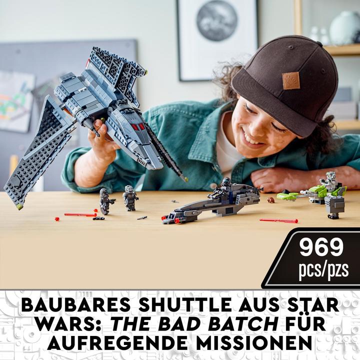 Actual product image LEGO Attack Shuttle from The Bad Batch (75314, LEGO Star Wars)