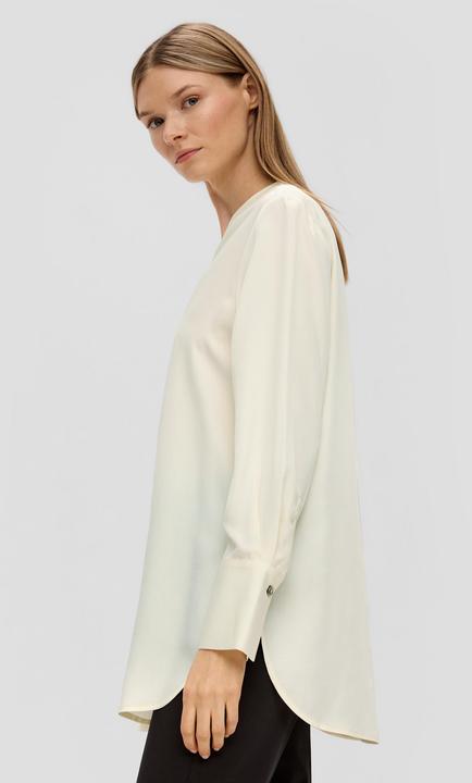 Image du produit s.Oliver Bluse Twill-Bluse aus Lyocell (40)