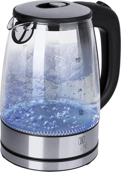 Productafbeelding BerlingerHaus Waterkoker Glas 1.7L Chroomstaal (1.70 l)