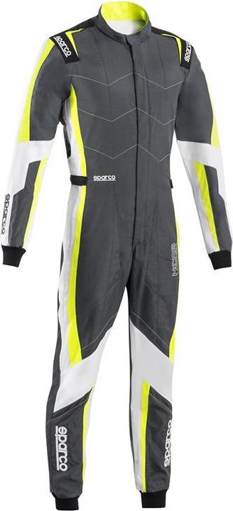 Gris foncé, Jaune fluorescent