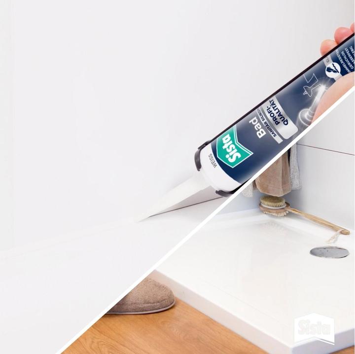 Image du produit Sista Salle de bain Qualité professionnelle Silicone gris argenté (0.46 kg, Gris argenté, 280 ml)