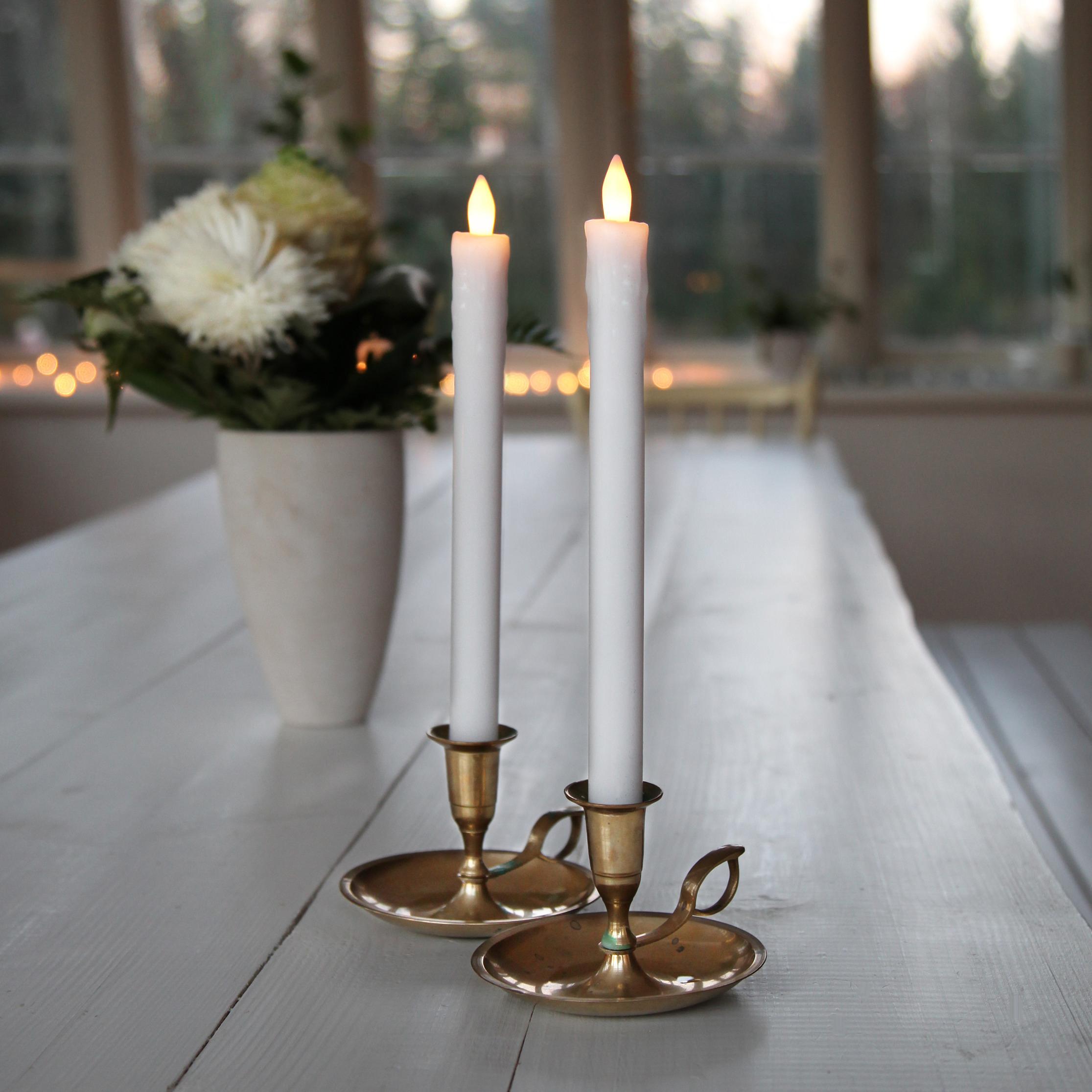 Thumbnail - Star Trading, LED Kerzen, Ros (2 x)