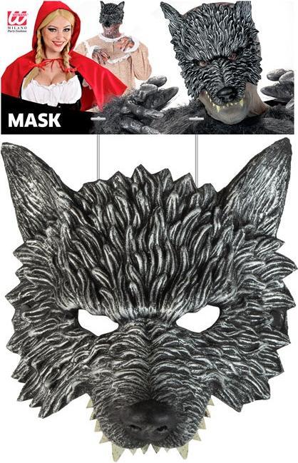 Actual product image Widmann Wolf mask
