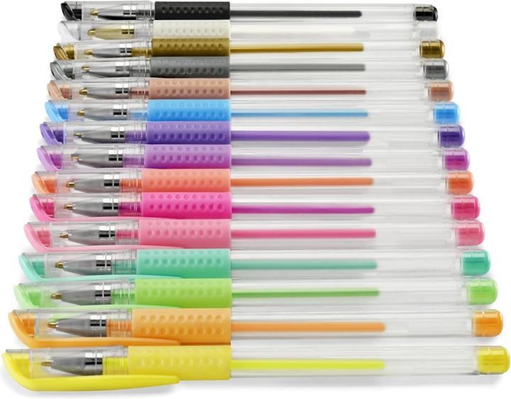 Hama Pastel & Klassiek" gelpennen, set van 15 (Standaard, 15x)