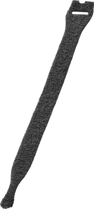 Produktbild HellermannTyton Schnellkabelbinder 200x12,5 Textil schw. (Kunststoffkabelbinder, 200 mm, 10 Stk.)
