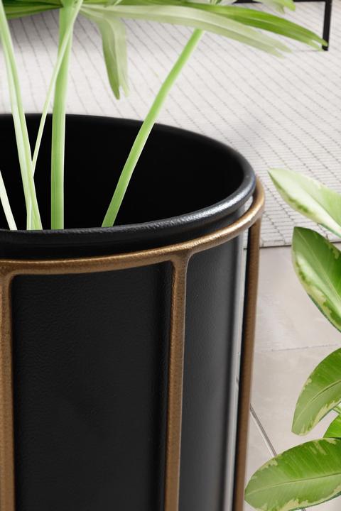 Actual product image FineBuy Set of 2 Metal Planters FB92213 (22 cm)