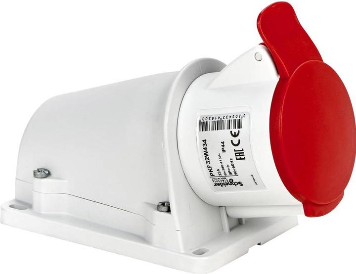 Produktbild Schneider Electric SE PKF32W434 Wandsteckdose Ip44 32A 400V 4P