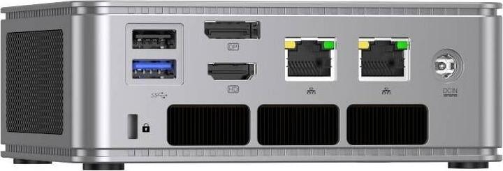 Actual product image GMKtec MINI PC K8 AMD Ryzen 7 8845HS RAM + SSD Silver (AMD Ryzen 7 8845HS, 32 GB, 1000 GB)