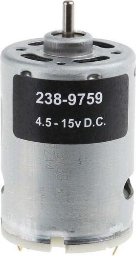 Actual product image RS PRO DC motor 4.5-15V