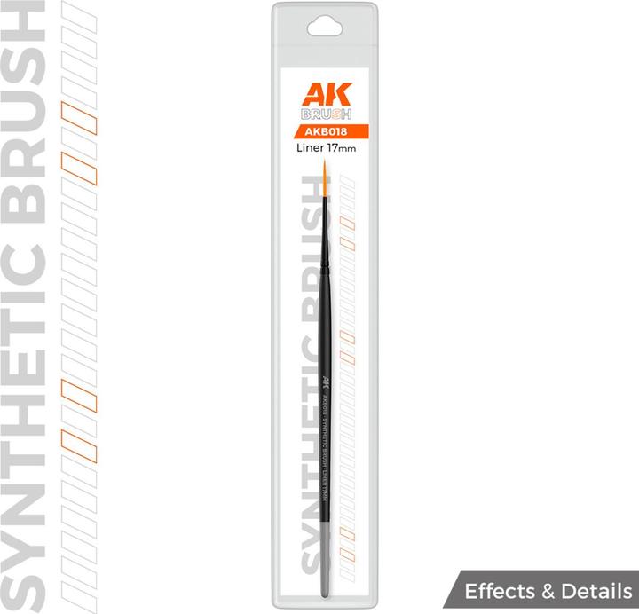 Produktbild AK Interactive AK SYNTHETIC BRUSH - LINER 17mm (17 mm)