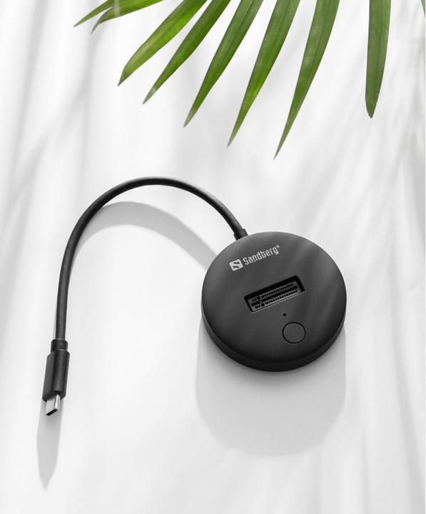 Actual product image Sandberg USB 3.2 Dock for M.2+NVMe SSD