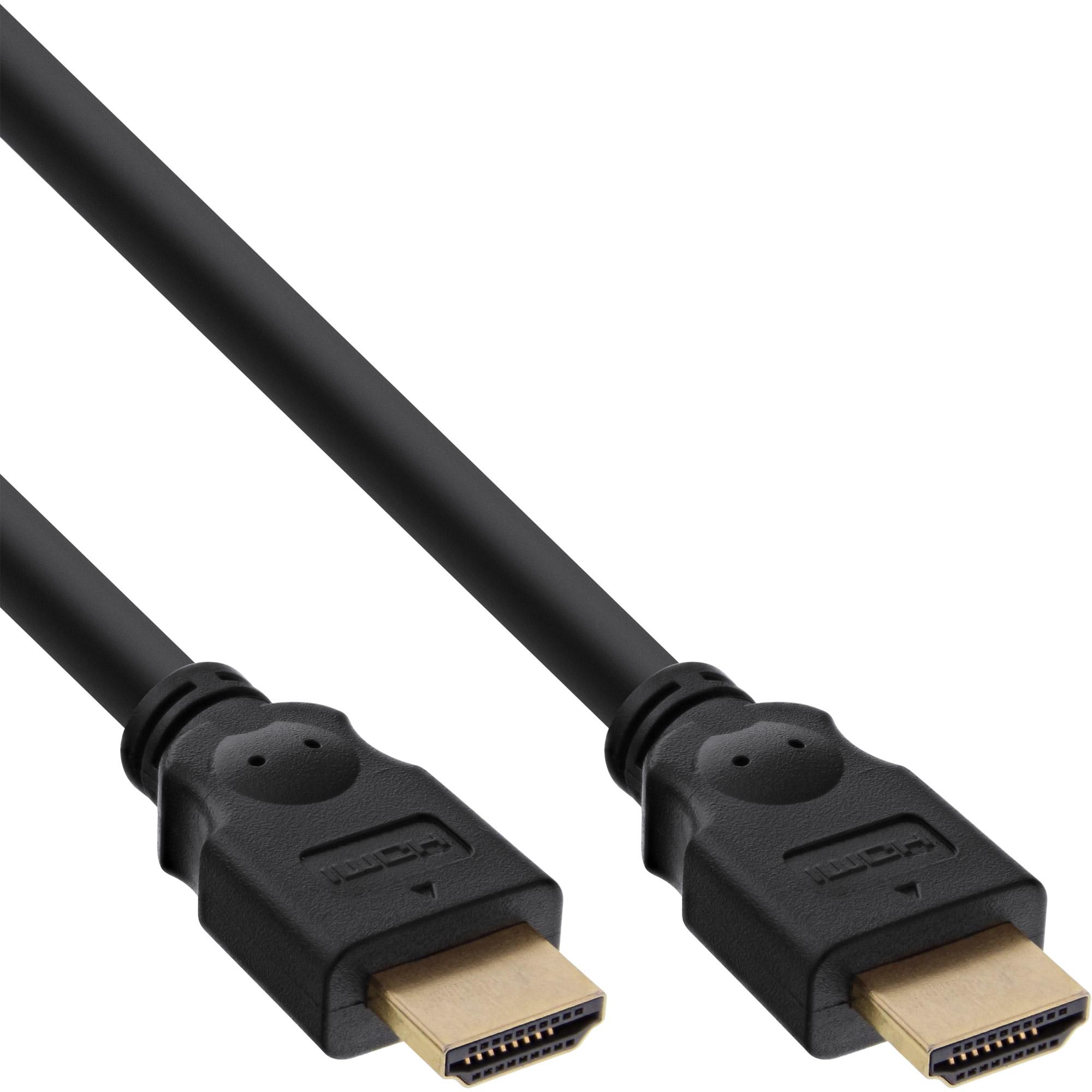 InLine High Speed HDMI-Kabel (2 m, HDMI), Video Kabel
