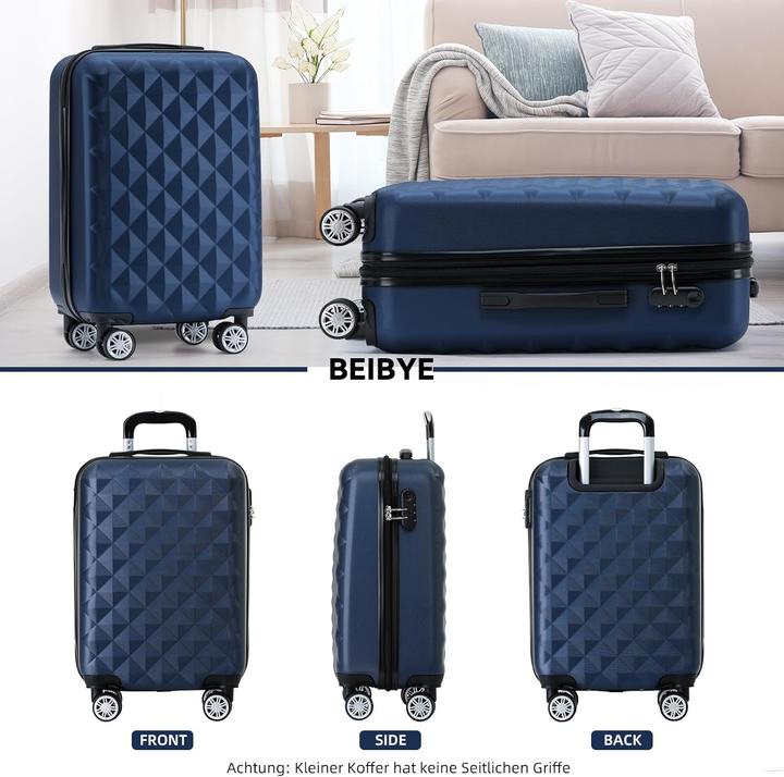 Produktbild Beibye Zwillingsrollen Hartschalen-Trolley 2066 (45 l)