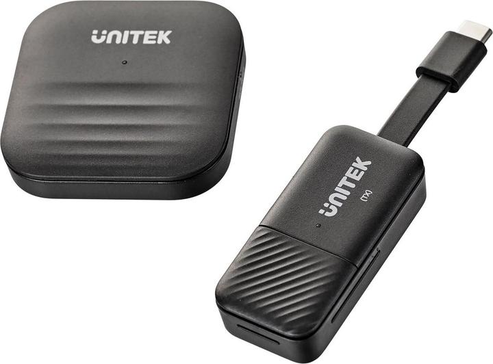 Actual product image Unitek System przekazu sygnału AV Bezprzewodowy nadajnik HDMI zasięg do 50m, czarny